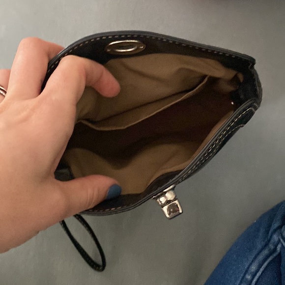 Black Coach Clutch - Picture 2 of 2